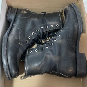Frye distressed boots size 10